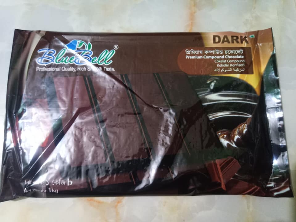 Bluebell Compound Chocolate (Dark) -500gm