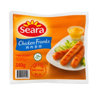 Seara Chicken Franks (Sausage) -340gm