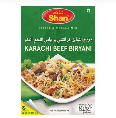 Shan Karachi Beef Biryani Mix -60gm