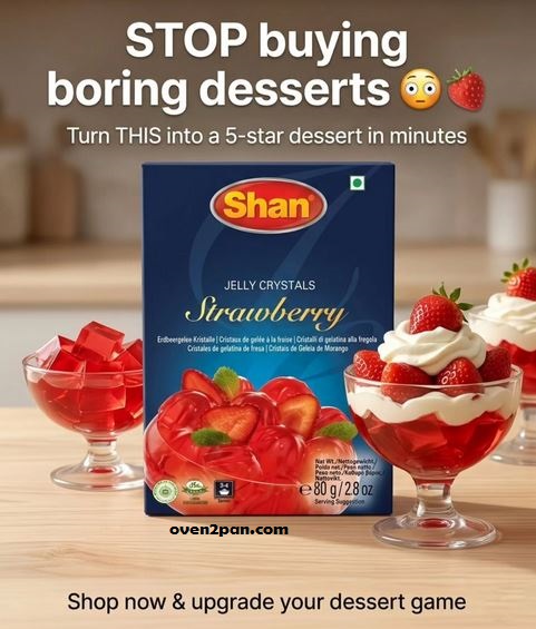 Shan Jelly Crystal (Strawberry) 80gm -1pc
