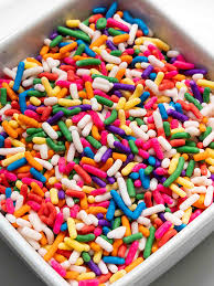 Cake Rainbow Sprinkles for Cake Decoration -50g
