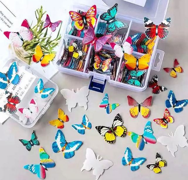 Edible Mixed Butterfly -10pcs