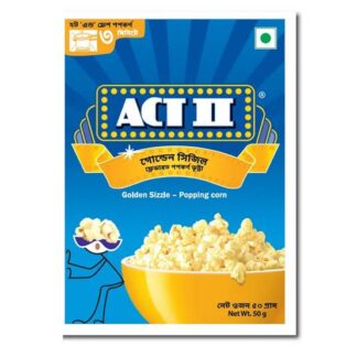 Act II Golden Sizzle Popcorn -50gm