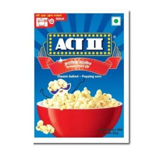 Act II Classic Salted Popcorn -50gm