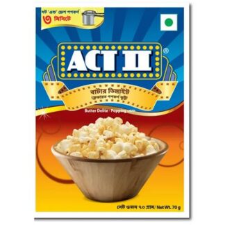 Act II Butter Delight Popcorn -70gm (5 packs)