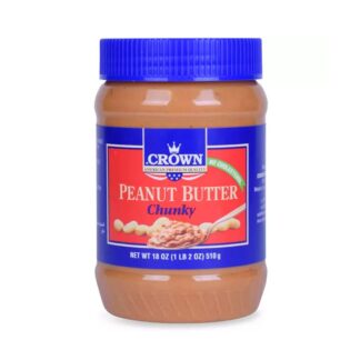 Crown Peanut Butter Chunky -340gm