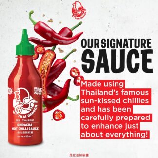 Thai Dragon Sriracha Hot Chilli Sauce -535gm